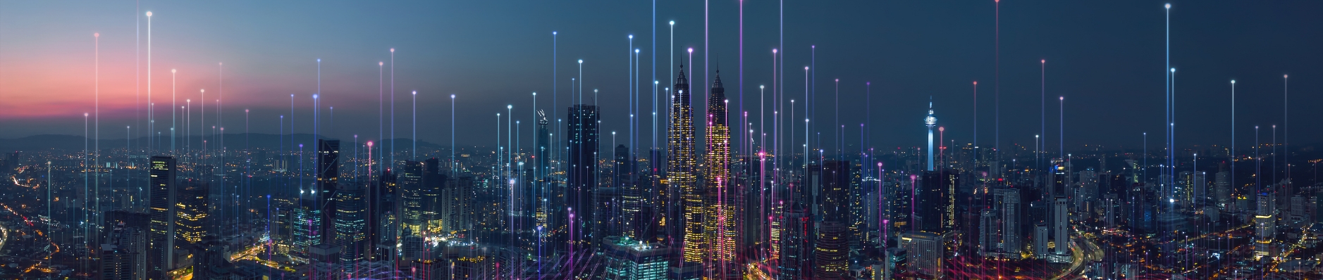 Night skyline